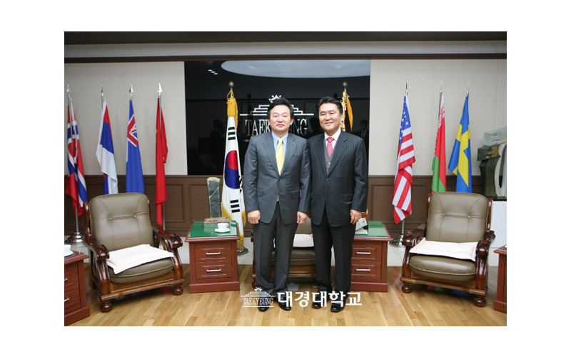 [홍보실] 원 희룡 최고의원, 대경대학에서 토크 특강 개최.
