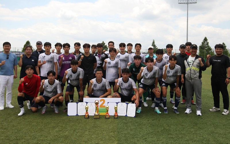 대경대, ‘전국체육대회(축구) 남대학부 경북 대표 선발전’ 준우승