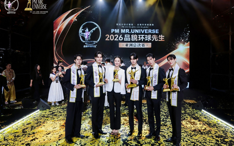 K-모델연기과 김영빈 학생, '2026 PM MR. Universe Asia' 최고상 WINNER 수상