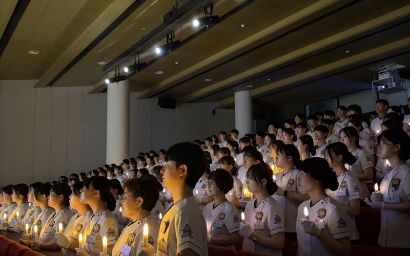 대경대학교 간호학과, 제19회 예비간호사들의 “나이팅게일 선서식 개최”