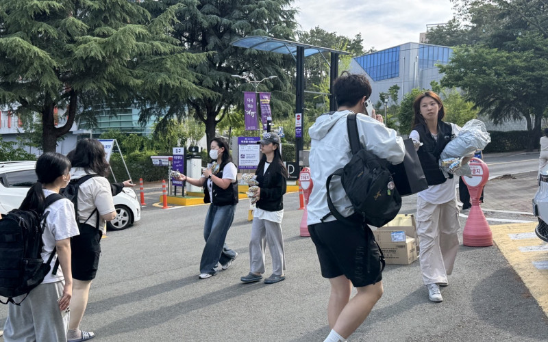 대경대학교 교학처, 제32대 총학생회 '채움', 재학생 대상 기말고사 응원 이벤트 진행